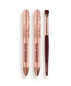 Charlotte Tilbury Exagger-Eyes Easy Eyeshadow Stick & Blender Brush Kit