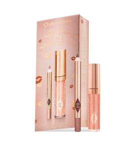 Charlotte Tilbury GLOSSY LIP DUO - Nude Pink