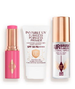 Charlotte Tilbury UNREAL BLUSH, PROTECT & SET TRIO